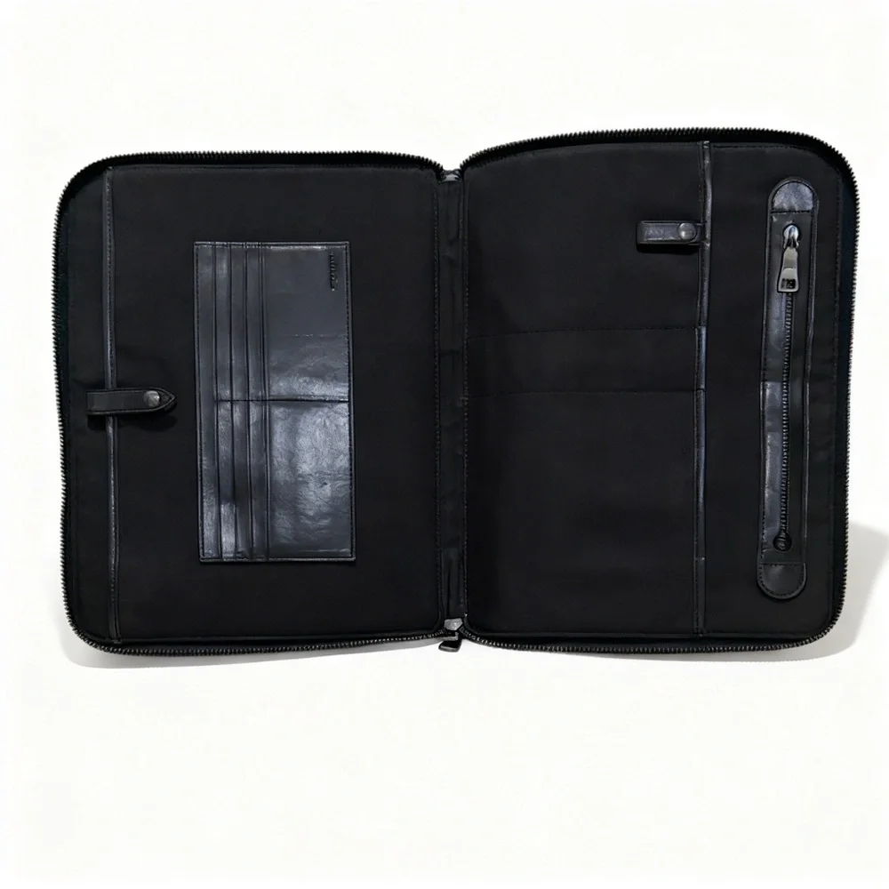 Coach Black and Gray Camouflage Tech Case